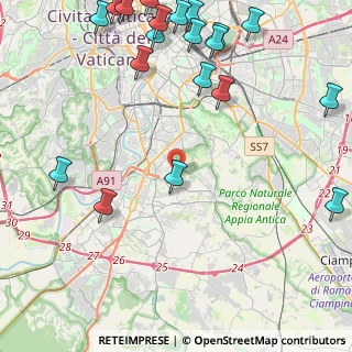 Mappa 00142 Roma RM, Italia (6.5475)