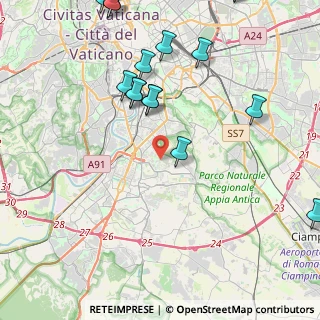 Mappa 00142 Roma RM, Italia (6.38684)