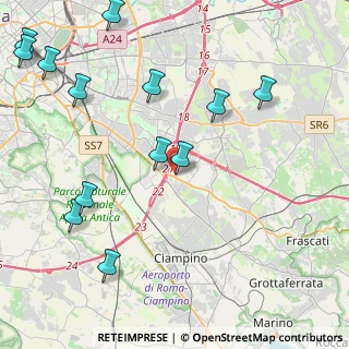 Mappa Via Leopoldo Micucci, 00173 Roma RM, Italia (5.76923)
