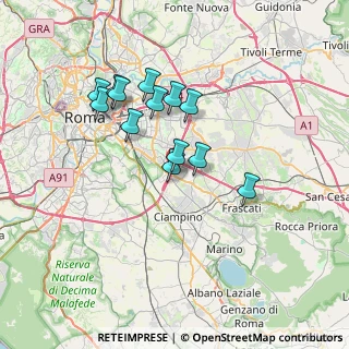 Mappa Via Leopoldo Micucci, 00173 Roma RM, Italia (6.33)