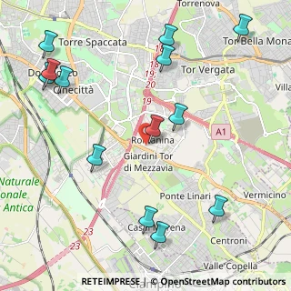Mappa Via Leopoldo Micucci, 00173 Roma RM, Italia (2.80846)
