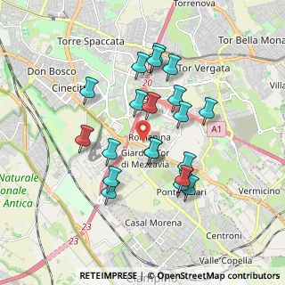 Mappa Via Leopoldo Micucci, 00173 Roma RM, Italia (1.718)