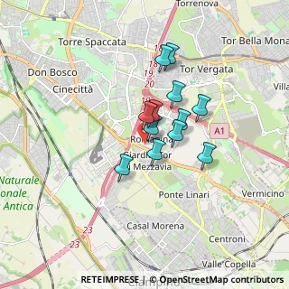 Mappa Via Leopoldo Micucci, 00173 Roma RM, Italia (1.25)