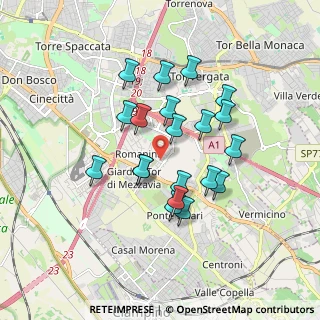 Mappa Via Giuseppe Capograssi, 00173 Roma RM, Italia (1.5875)