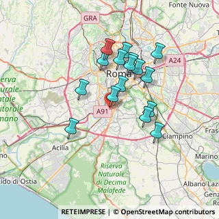 Mappa Viale Val Fiorita, 00144 Roma RM, Italia (6.51125)