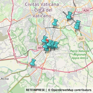 Mappa Viale Val Fiorita, 00144 Roma RM, Italia (3.27154)