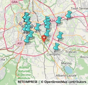 Mappa Via Rogliano, 00178 Roma RM, Italia (7.20778)