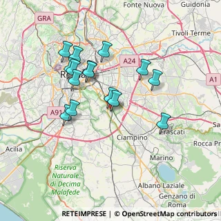 Mappa Via Rogliano, 00178 Roma RM, Italia (6.97533)
