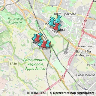 Mappa Via Rogliano, 00178 Roma RM, Italia (1.39846)