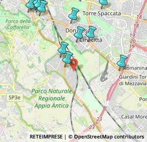Mappa Via Rogliano, 00178 Roma RM, Italia (2.80417)