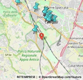 Mappa Via Rogliano, 00178 Roma RM, Italia (2.19692)