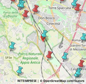 Mappa Via Rogliano, 00178 Roma RM, Italia (3.679)