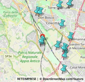 Mappa Via Rogliano, 00178 Roma RM, Italia (2.48429)