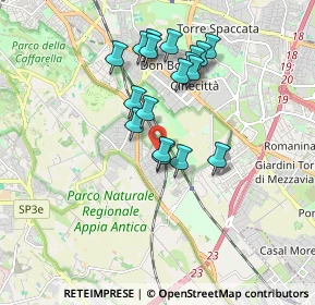 Mappa Via Rogliano, 00178 Roma RM, Italia (1.64889)