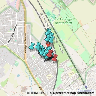 Mappa Via Rogliano, 00178 Roma RM, Italia (0.26786)