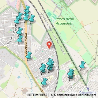 Mappa Via Rogliano, 00178 Roma RM, Italia (0.75)