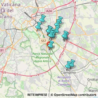 Mappa Via Rogliano, 00178 Roma RM, Italia (3.154)