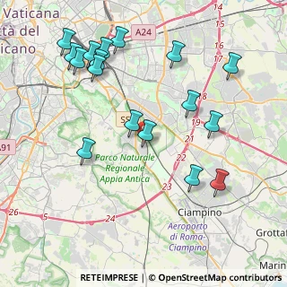 Mappa Via Rogliano, 00178 Roma RM, Italia (4.84882)