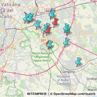 Mappa Via Rogliano, 00178 Roma RM, Italia (4.254)
