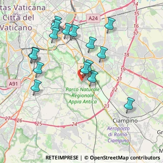 Mappa Via Erode Attico, 00178 Roma RM, Italia (4.42)
