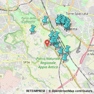 Mappa Via Erode Attico, 00178 Roma RM, Italia (1.896)