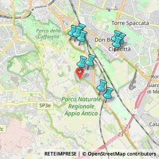 Mappa Via Erode Attico, 00178 Roma RM, Italia (1.94)