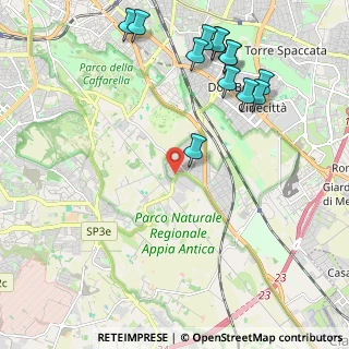Mappa Via Erode Attico, 00178 Roma RM, Italia (2.73)