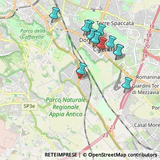 Mappa Via Lungro, 00178 Roma RM, Italia (2.21615)