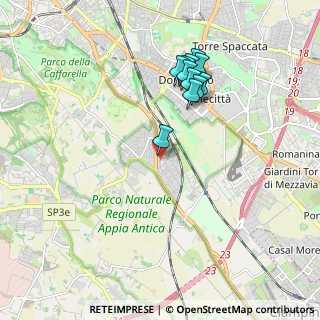 Mappa Via Lungro, 00178 Roma RM, Italia (1.86909)