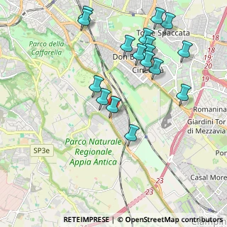 Mappa Via Lungro, 00178 Roma RM, Italia (2.35294)