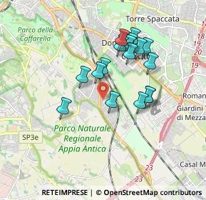 Mappa Via Lungro, 00178 Roma RM, Italia (1.63588)