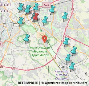 Mappa Via Lungro, 00178 Roma RM, Italia (5.28267)