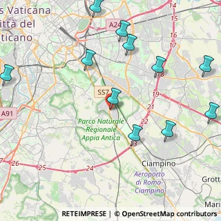 Mappa Via Lungro, 00178 Roma RM, Italia (5.49)