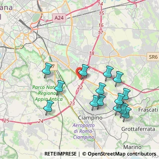 Mappa Via Ferruzzano, 00173 Roma RM, Italia (4.41714)