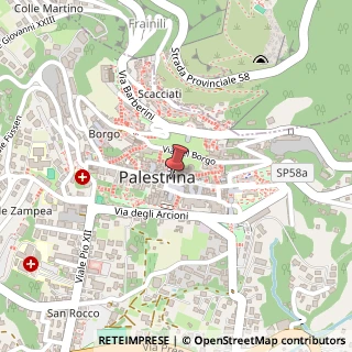 Mappa Corso Pierluigi da Palestrina, 4, 00036 Palestrina, Roma (Lazio)