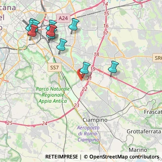 Mappa Via Girifalco, 00173 Roma RM, Italia (5.55167)
