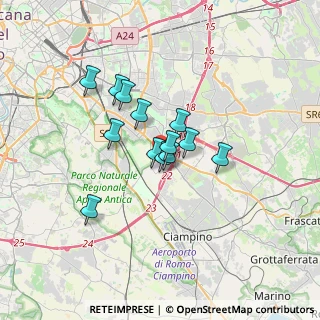 Mappa Via Girifalco, 00173 Roma RM, Italia (2.50846)