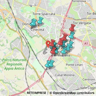 Mappa Via Girifalco, 00173 Roma RM, Italia (1.51)