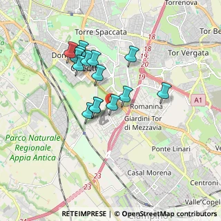 Mappa Via Girifalco, 00173 Roma RM, Italia (1.60533)