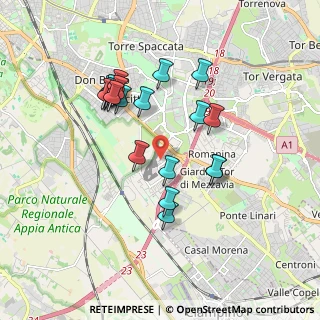 Mappa Via Girifalco, 00173 Roma RM, Italia (1.7775)
