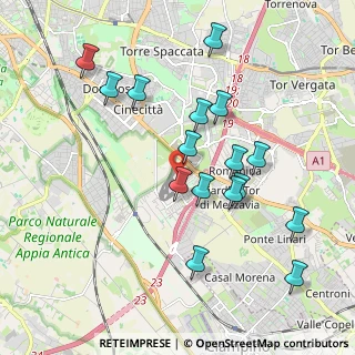 Mappa Via Girifalco, 00173 Roma RM, Italia (2.0475)