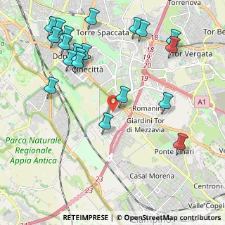 Mappa Via Girifalco, 00173 Roma RM, Italia (2.731)