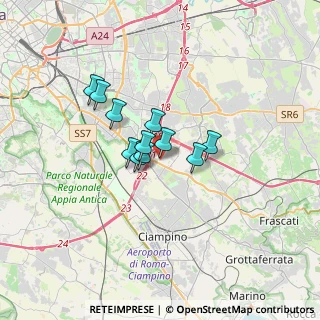 Mappa Via Francesco di Benedetto, 00173 Roma RM, Italia (2.27455)
