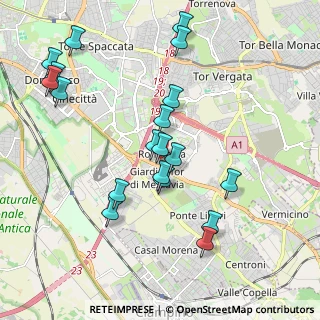 Mappa Via Francesco di Benedetto, 00173 Roma RM, Italia (2.20789)