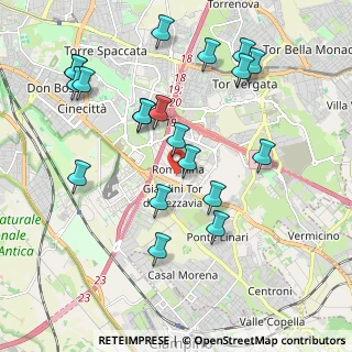 Mappa Via Francesco di Benedetto, 00173 Roma RM, Italia (2.2715)