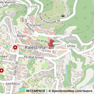Mappa Via Anicia,  21, 00036 Palestrina, Roma (Lazio)