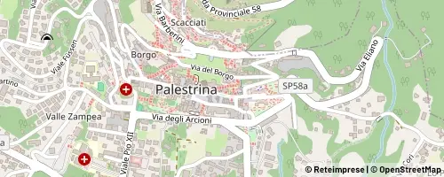 Mappa Palestrina