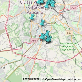 Mappa Via Ciro Il Grande, 00144 Roma RM, Italia (5.1055)