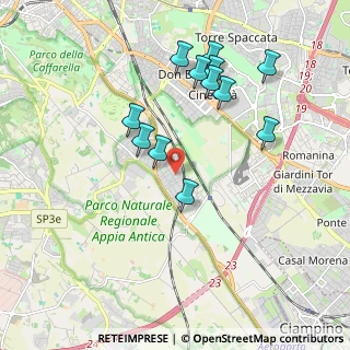 Mappa Via Polia, 00175 Roma RM, Italia (1.9875)