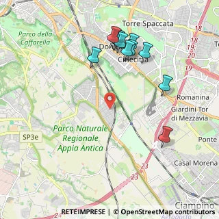 Mappa Via Polia, 00175 Roma RM, Italia (2.31545)